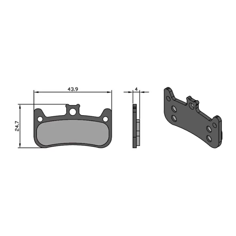 Brenta Pastiglie All Around BR33AA Formula Cura 4