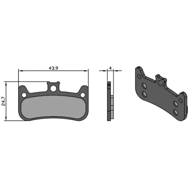 Brenta All Around BR33AA Formula Care 4 Pads