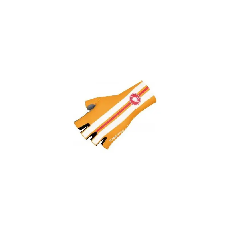 Castelli Free Aero Race Glove Gloves Orange 13036_035