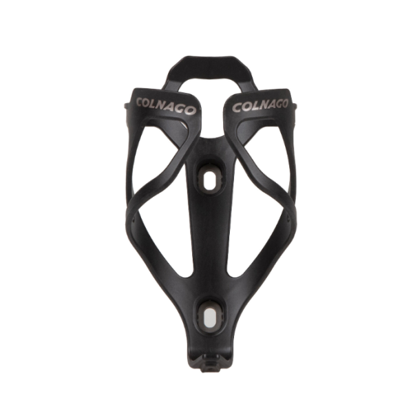 Colnago Carbon MS Bottle Cage Matt Black Logo Silver