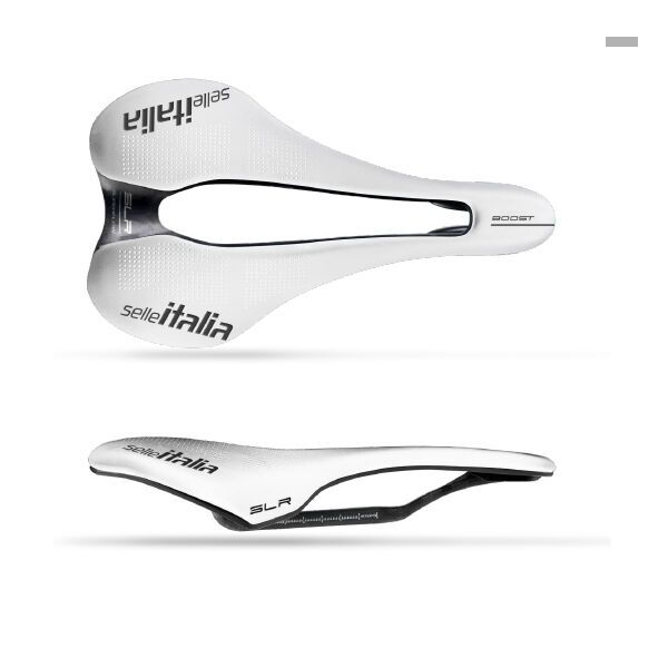 Selle Italia Sella SLR Boost Superflow Kit Carbon LTD ED. White