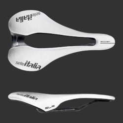 Selle Italia Sella SLR Boost Superflow Kit Carbon LTD ED. White