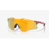 Oakley Occhiali Cybr Zero Matte Iron Red Prizm 24K