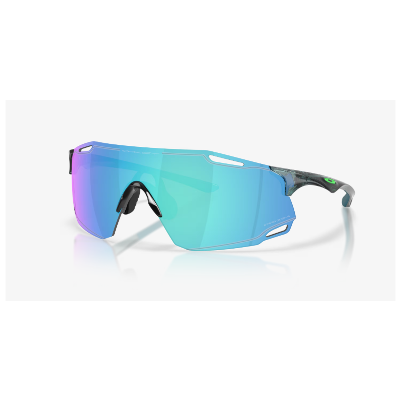 Oakley Occhiali Cybr Dyno Polished Black Prizm Sapphire