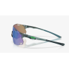 Oakley Occhiali Cybr Dyno Polished Black Prizm Sapphire