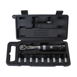 Eleven reversible torque...