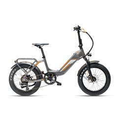 Armony E-Bike Bici Pieghevole Ostuni Boss Grigio 21B065