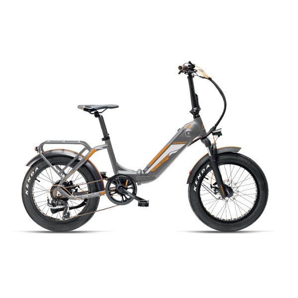 Armony E-Bike Bici Pieghevole Ostuni Boss Grigio 21B065 Armony E-Bike Bici Pieghevole Ostuni Boss Grigio 21B065