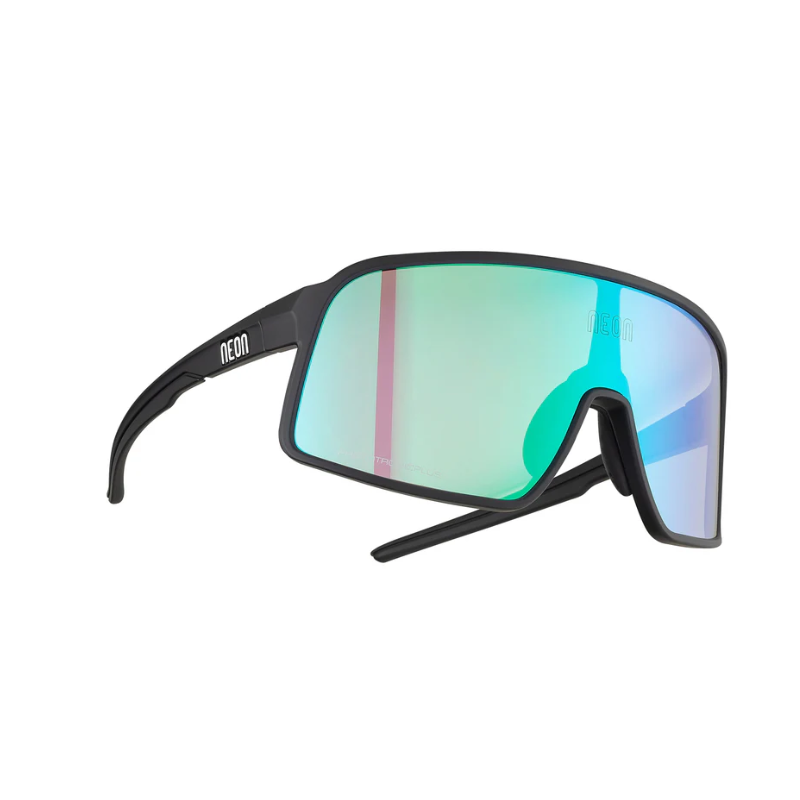 Neon Optic Stratus Black Matt Photoplus Green Glasses