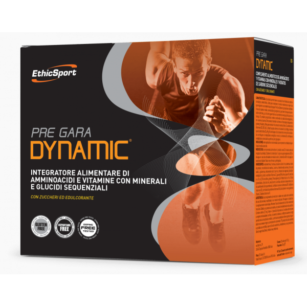 EthicSport Integratori Pre Gara Dynamic 20x15,3g