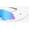 Oakley Cybr Zero Polished White Prizm Sapphire Glasses