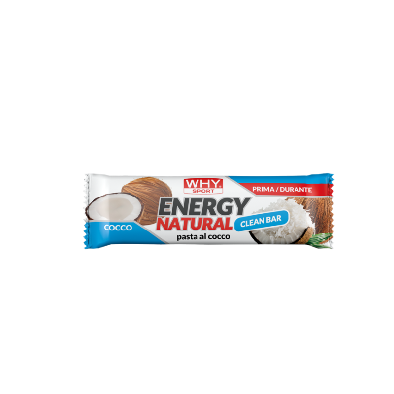 WhySport Integratori Barretta Energy Natural 25g