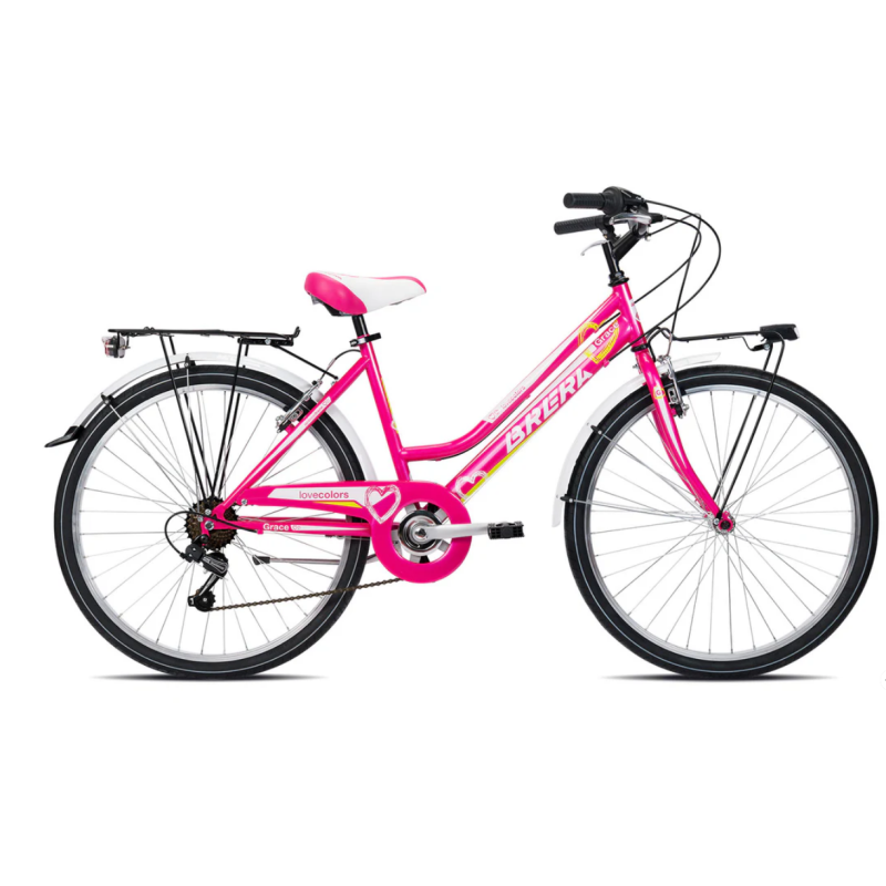 Brera City Bike Grace 26" Cyclamen/White 7s