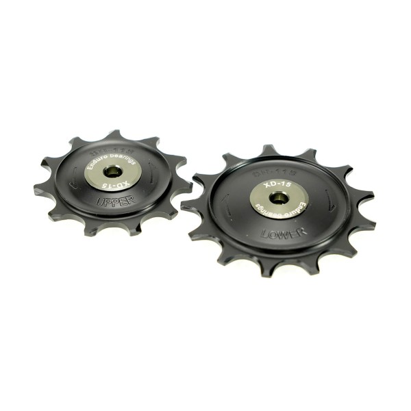 Enduro Kit 2 Pulleys BKCJ-0361 Delrin XD-15 Ceramic-Hybrid 12 Teeth