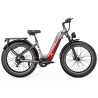 Ovivo E-Mtb V6 Pro 960Wh - Argento/Rosso