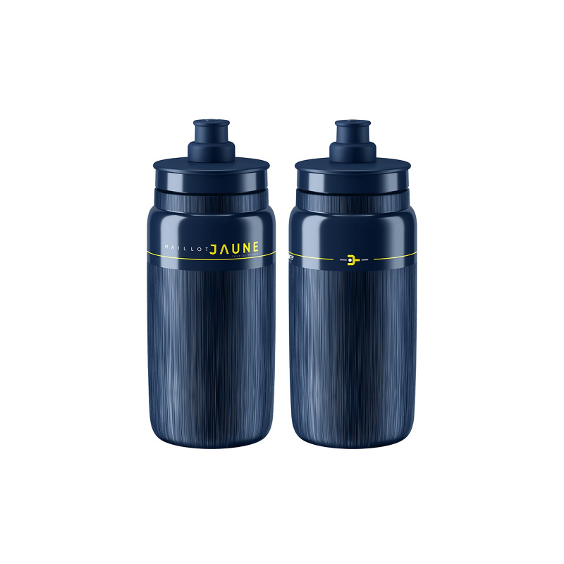 Elite Borraccia FLY Teams 2023 Maillot Jaune Blue 550ml