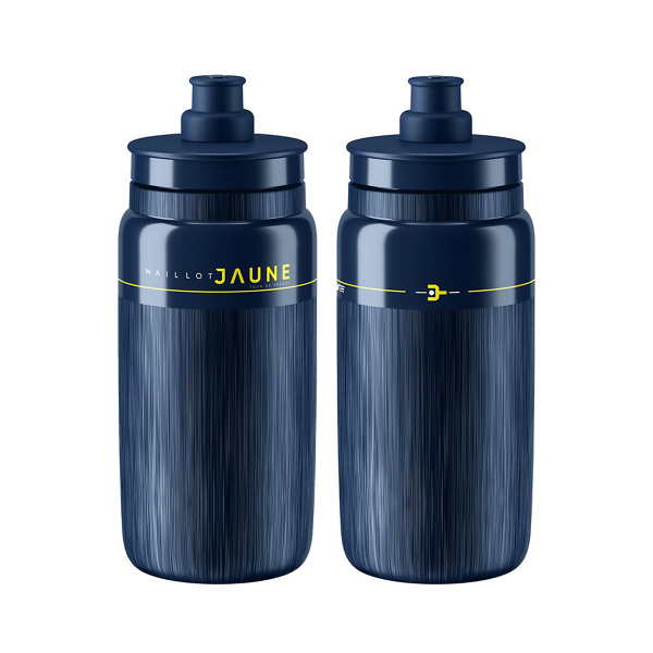 Elite Borraccia FLY Teams 2023 Maillot Jaune Blue 550ml