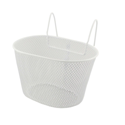 Easy Cestino Anteriore Junior Ovale Bianco