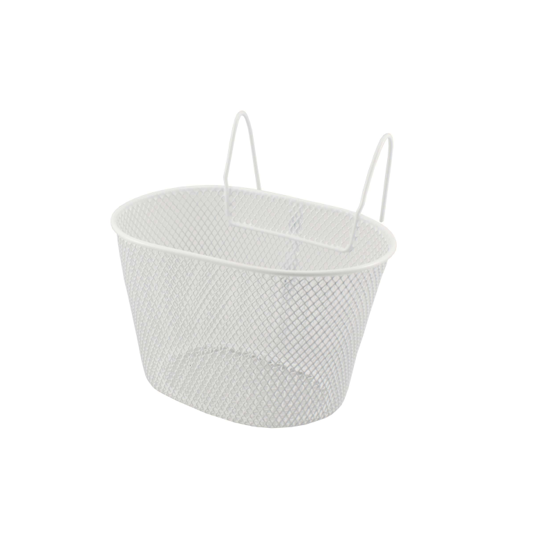 Easy Front Basket Junior Oval White