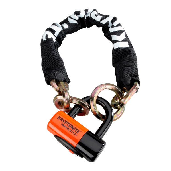 Kryptonite Nwe York Noose 1275 Chain + Evolution Series 4 Padlock