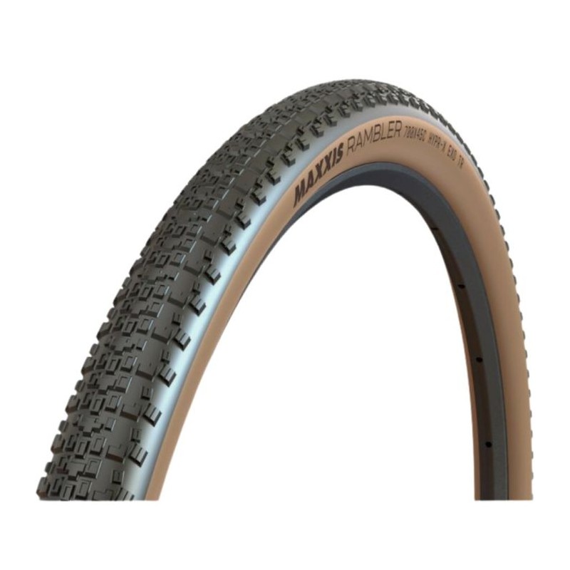 Maxxis Copertura Rambler 700x45 exo TR hypr-x Pieghevole Nero/Para