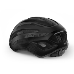 Met Casco Miles Nero Lucido