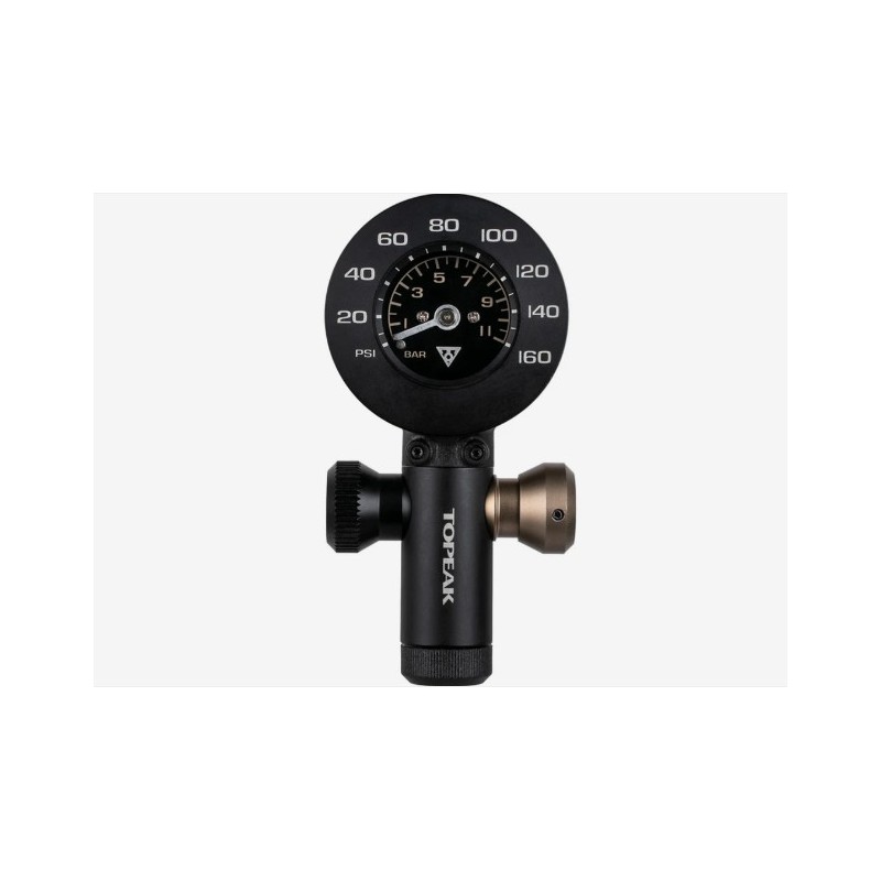 Topeak Airbooster CO2 G+ 2 in 1con Manometro 11 BAR/160 PSI