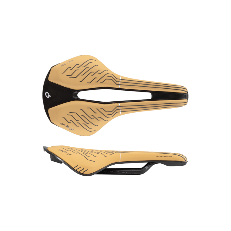 Prologo Nago R4 AGX Slide Control 137 PAS Tirox Saddle Light Brown