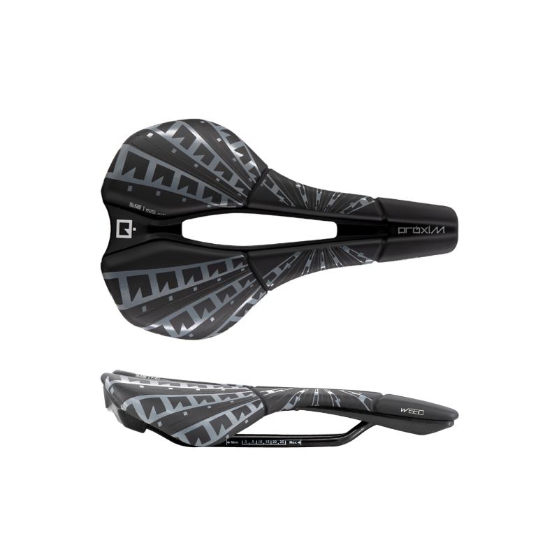 Prologo Sella Proxim W660 Slide Control 155 PAS Acciaio Riciclato Nero