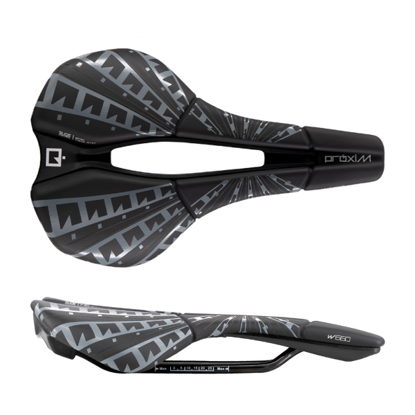 Prologo Proxim W660 Slide Control 155 PAS Seat Recycled Steel Black