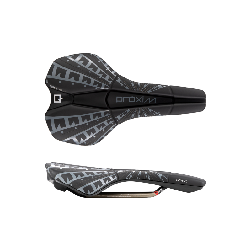 Prologo Proxim W460 Slide Control 145 Seat Black Recycled Steel