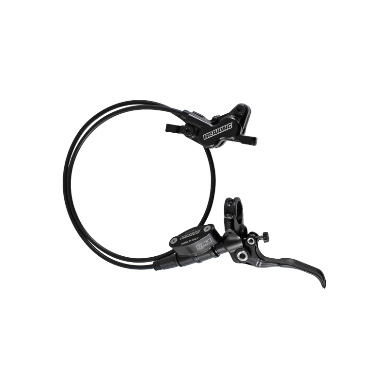 Braking Pair of RM4 Disc Brakes Black Kevlar Tube Ø5 MM Black