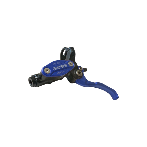 Braking Coppia Freni a Disco RM4 Tubo in Kevlar Nero Ø5 MM Blu