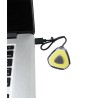 Anima Fanalino Trine Anteriore a Led Bianco Ricaricabile USB led COB (18 chips)