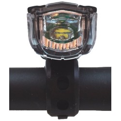 Anima White Led Front Light in CNC Aluminum 3 Watt 200 Lumen USB Rechargeable 1 Led