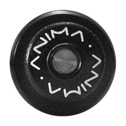 Anima pair of ergal hub clamps Anodized titanium axle