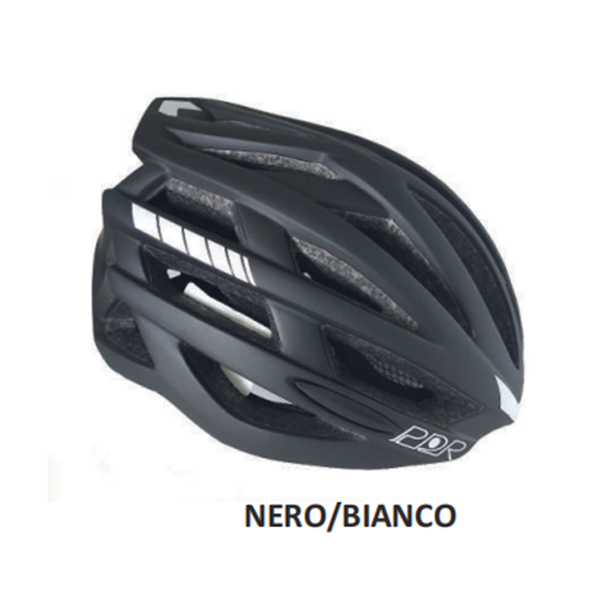 PDR Casco City Double Nero/Bianco