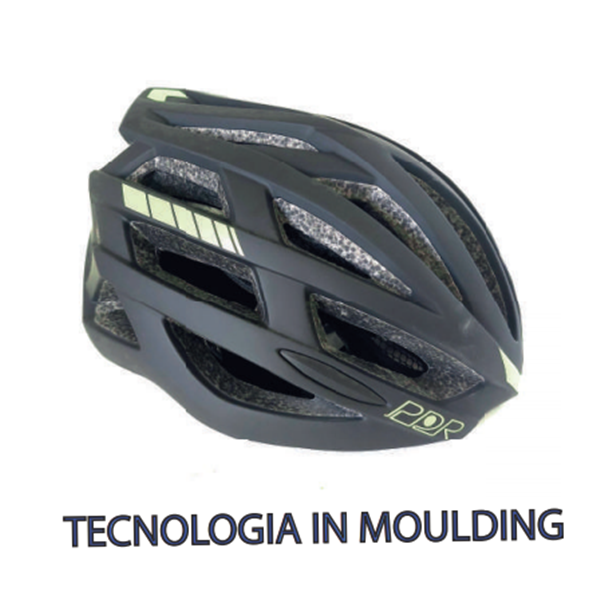 PDR Casco City Double Nero/Giallo Lime