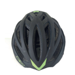PDR Casco City Double Nero/Giallo Lime