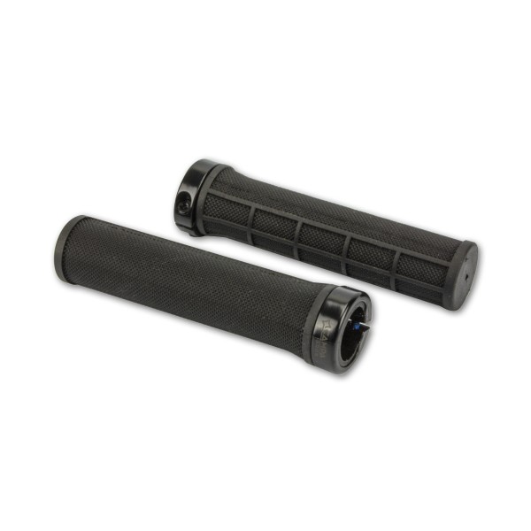 Campa Bros Pairs OS KOMBAT Knobs Black with Lock Ring