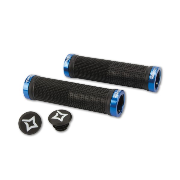 Bell Bros Pairs DH ASSAULT Knobs Black and Aluminum Lock Rings