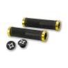 Bell Bros Pairs DH ASSAULT Knobs Black and Aluminum Lock Rings