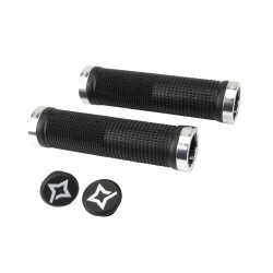 Bell Bros Pairs DH ASSAULT Knobs Black and Aluminum Lock Rings