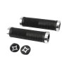 Bell Bros Pairs DH ASSAULT Knobs Black and Aluminum Lock Rings