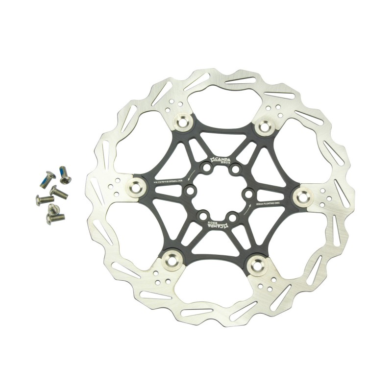 Campa Bros Floating Brake Disc KOMBAT-III 6 Holes