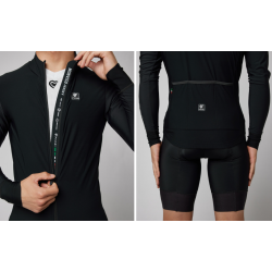 Pissei Monviso Winter Jersey Black