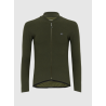Pissei Maglia Invernale Prima Pelle Verde Melange