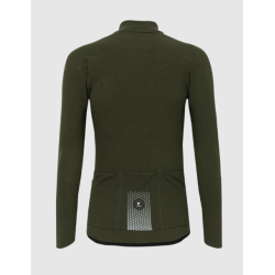 Pissei Maglia Invernale Prima Pelle Verde Melange