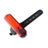 Eleven Red LED Rechargeable USB Taillight 10 COB LEDs
