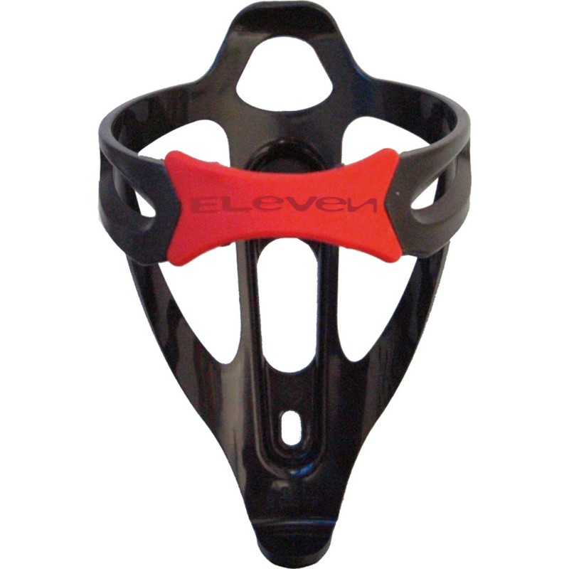 Eleven Portaborraccia in plastica nero/rosso